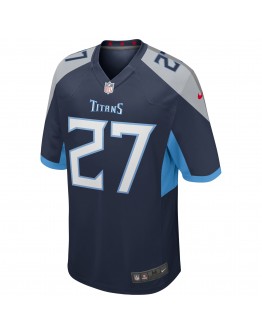 Eddie George Tennessee Titans Nike Game Retired Player Jersey - Navy