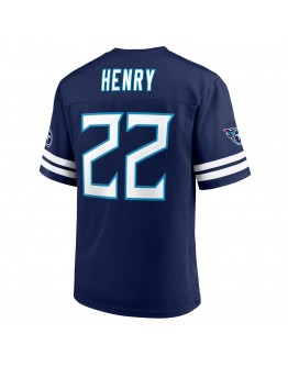 Men's Derrick Henry Navy Tennessee Titans Replica Player Jersey