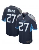 Eddie George Tennessee Titans Nike Game Retired Player Jersey - Navy