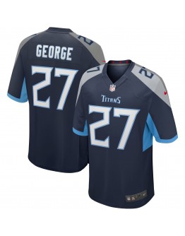 Eddie George Tennessee Titans Nike Game Retired Player Jersey - Navy