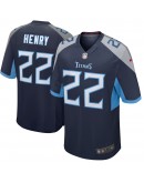 Derrick Henry Tennessee Titans Nike Player Game Jersey - Navy