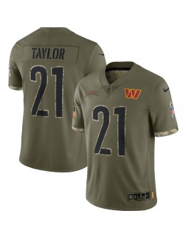 Sean Taylor Washington Commanders 2022 Salute To Service Retired Player Limited Jersey - Olive