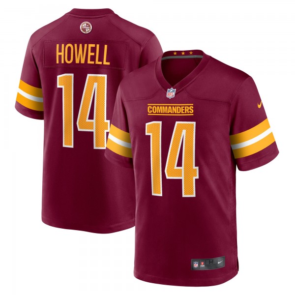 Sam Howell Washington Commanders Nike Player Game Jersey - Burgundy