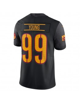 Chase Young Washington Commanders Nike Alternate Vapor Limited Jersey - Black