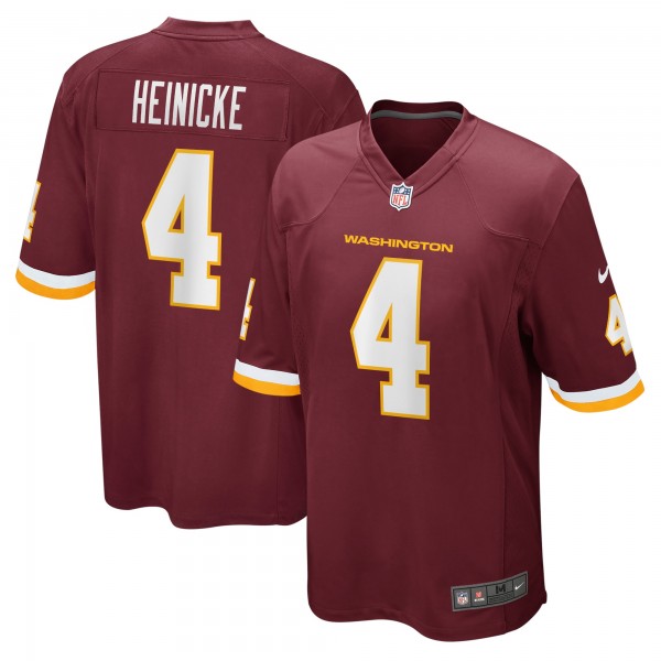 Taylor Heinicke Washington Football Team Nike Game Jersey - Burgundy