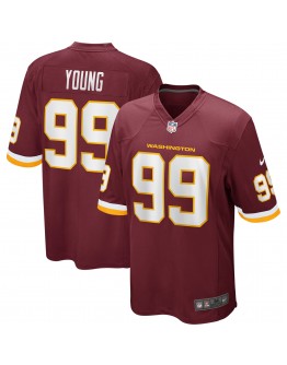 Chase Young Washington Football Team Nike Player Game Jersey - Burgundy