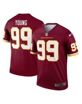 Chase Young Washington Football Team Nike Legend Jersey - Burgundy