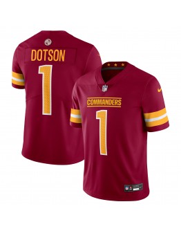 Jahan Dotson Washington Commanders Nike  Vapor Untouchable Limited Jersey - Burgundy