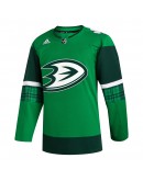  Anaheim Ducks adidas 2023 St. Patrick's Day Primegreen Authentic Jersey - Kelly Green