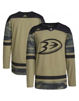 Anaheim Ducks adidas Military Appreciation Team Authentic Practice Jersey - Camo