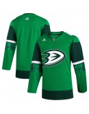  Anaheim Ducks adidas 2023 St. Patrick's Day Primegreen Authentic Jersey - Kelly Green