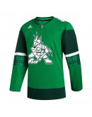  Arizona Coyotes adidas 2023 St. Patrick's Day Primegreen Authentic Jersey - Kelly Green