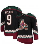 Clayton Keller Arizona Coyotes adidas Home Authentic Pro Player Jersey - Black