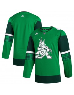  Arizona Coyotes adidas 2023 St. Patrick's Day Primegreen Authentic Jersey - Kelly Green