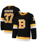 Patrice Bergeron Boston Bruins adidas Alternate Authentic Player Jersey - Black