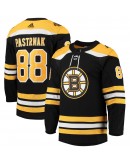 David Pastrnak Boston Bruins adidas Home Primegreen Authentic Pro Player Jersey - Black