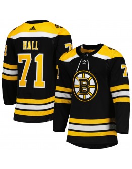 Taylor Hall Boston Bruins adidas Primegreen Authentic Pro Home Player Jersey - Black