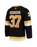 Patrice Bergeron Boston Bruins adidas Alternate Authentic Player Jersey - Black