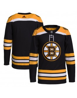 Boston Bruins adidas Home Primegreen Authentic Pro Jersey - Black