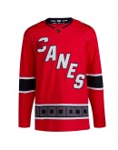 Carolina Hurricanes adidas Reverse Retro 2.0 Authentic Blank Jersey - Red