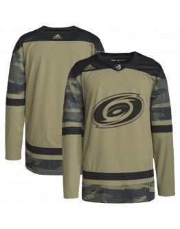 Carolina Hurricanes adidas Military Appreciation Team Authentic Practice Jersey - Camo