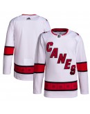 Carolina Hurricanes adidas Away Primegreen Authentic Pro Jersey - White