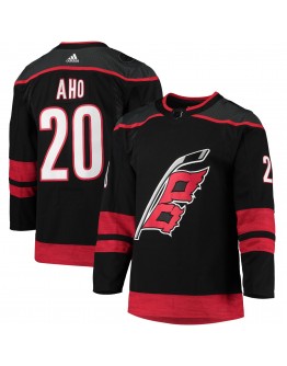 Sebastian Aho Carolina Hurricanes adidas Alternate Primegreen Authentic Pro Player Jersey - Black