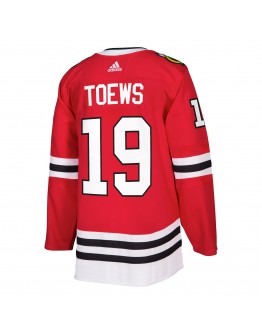 Jonathan Toews Chicago Blackhawks adidas Authentic Player Jersey - Red