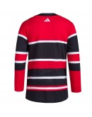 Chicago Blackhawks adidas Reverse Retro 2.0 Authentic Blank Jersey - Red