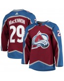 Nathan MacKinnon Colorado Avalanche adidas Home Primegreen Authentic Pro Player Jersey - Burgundy