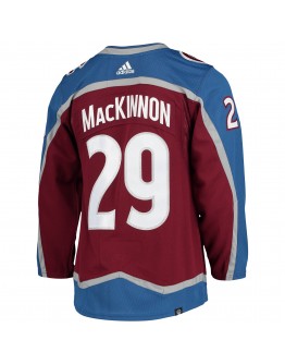 Nathan MacKinnon Colorado Avalanche adidas Home Primegreen Authentic Pro Player Jersey - Burgundy