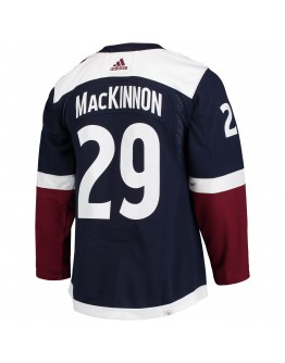 Nathan MacKinnon Colorado Avalanche adidas Alternate Primegreen Authentic Pro Player Jersey - Navy