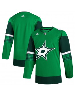  Dallas Stars adidas 2023 St. Patrick's Day Primegreen Authentic Jersey - Kelly Green