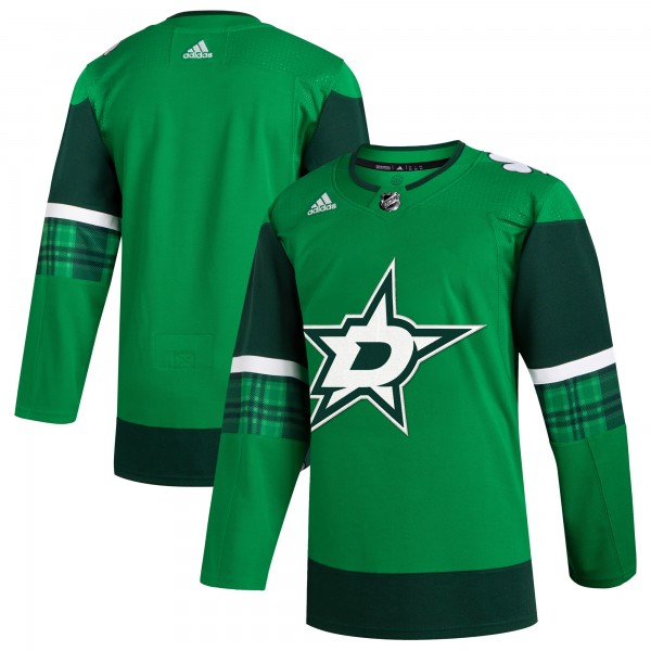  Dallas Stars adidas 2023 St. Patrick's Day Primegreen Authentic Jersey - Kelly Green