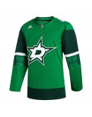  Dallas Stars adidas 2023 St. Patrick's Day Primegreen Authentic Jersey - Kelly Green