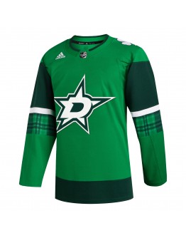  Dallas Stars adidas 2023 St. Patrick's Day Primegreen Authentic Jersey - Kelly Green