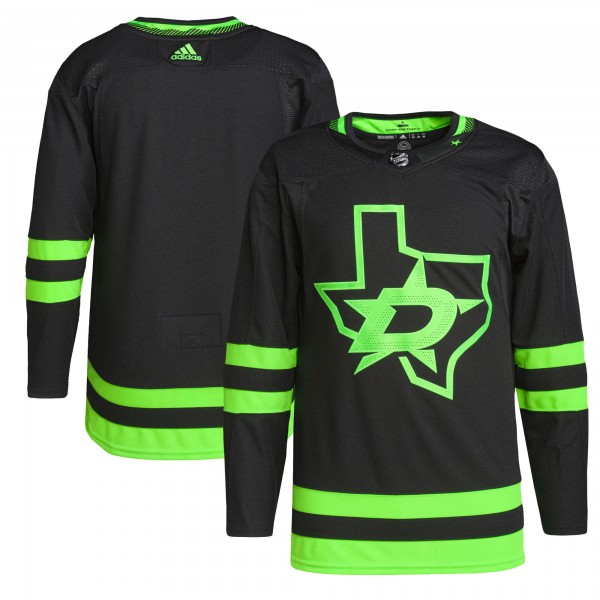 Dallas Stars adidas Alternate Primegreen Authentic Pro Jersey - Black