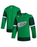  Detroit Red Wings adidas 2023 St. Patrick's Day Primegreen Authentic Jersey - Kelly Green