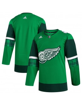  Detroit Red Wings adidas 2023 St. Patrick's Day Primegreen Authentic Jersey - Kelly Green