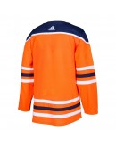 Edmonton Oilers adidas Home Authentic Blank Jersey - Orange