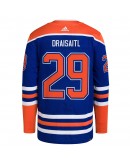 Leon Draisaitl Edmonton Oilers adidas Home Primegreen Authentic Pro Player Jersey - Royal