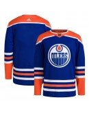 Edmonton Oilers adidas Home Primegreen Authentic Pro Blank Jersey - Royal