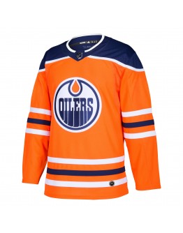 Edmonton Oilers adidas Home Authentic Blank Jersey - Orange