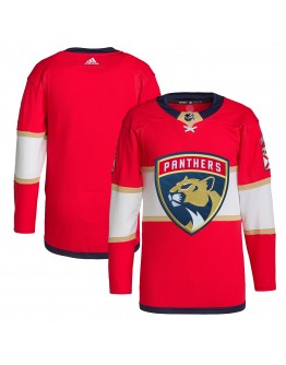 Florida Panthers adidas Home Primegreen Authentic Pro Jersey - Red