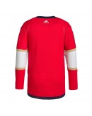 Florida Panthers adidas Home Primegreen Authentic Pro Jersey - Red