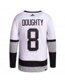 Drew Doughty Los Angeles Kings adidas 2021/22 Alternate Primegreen Authentic Pro Player Jersey - White