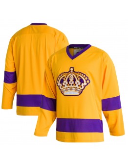 Los Angeles Kings adidas Team Classics Authentic Blank Jersey - Gold