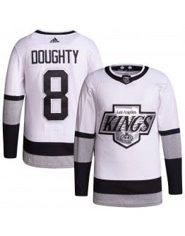 Drew Doughty Los Angeles Kings adidas 2021/22 Alternate Primegreen Authentic Pro Player Jersey - White