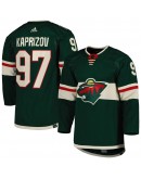 Kirill Kaprizov Minnesota Wild adidas Primegreen Authentic Pro Home Player Jersey - Green