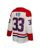 Patrick Roy Montreal Canadiens Mitchell & Ness 1992/93  Blue Line Player Jersey - White